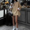 Azalea Textured Knit Sweater [P4Q2ZR0Y]