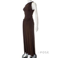 Azalia Twisted Draped Dress [1T3MMH4F]