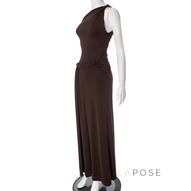 Azalia Twisted Draped Dress [1T3MMH4F]