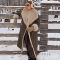 Azlyn Reversible Faux Fur Coat [XF89RGMU]