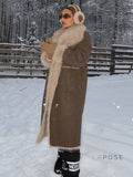Azlyn Reversible Faux Fur Coat [PM4C4ITF]