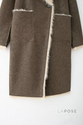 Azlyn Reversible Faux Fur Coat [XZHV6OZX]