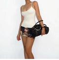 Backless U-Neck Camisole Top [EOF6Q5I3]