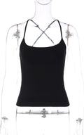 Backless U-Neck Camisole Top [SY3QGMOF]