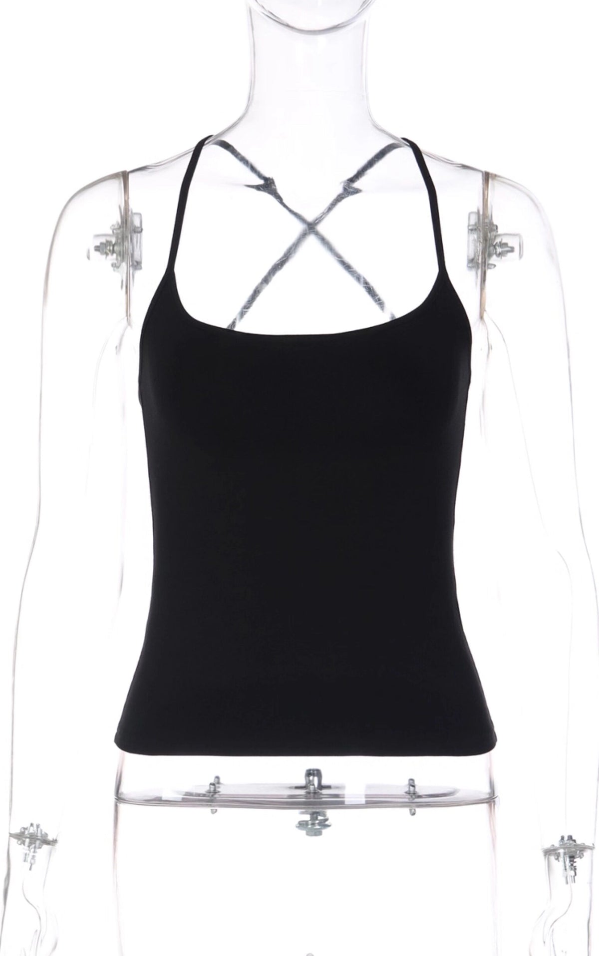 Backless U-Neck Camisole Top [SY3QGMOF]
