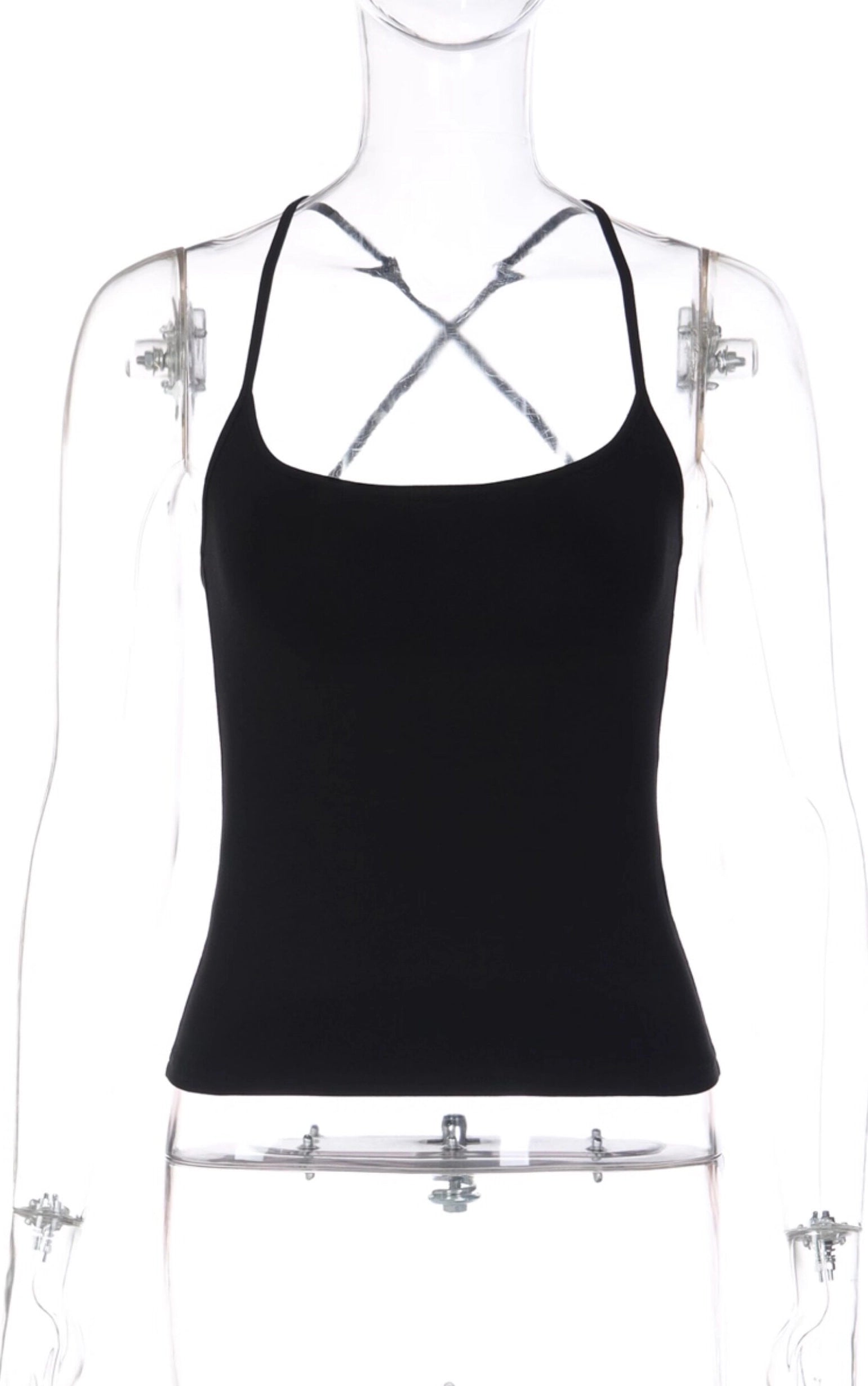Backless U-Neck Camisole Top [SY3QGMOF]