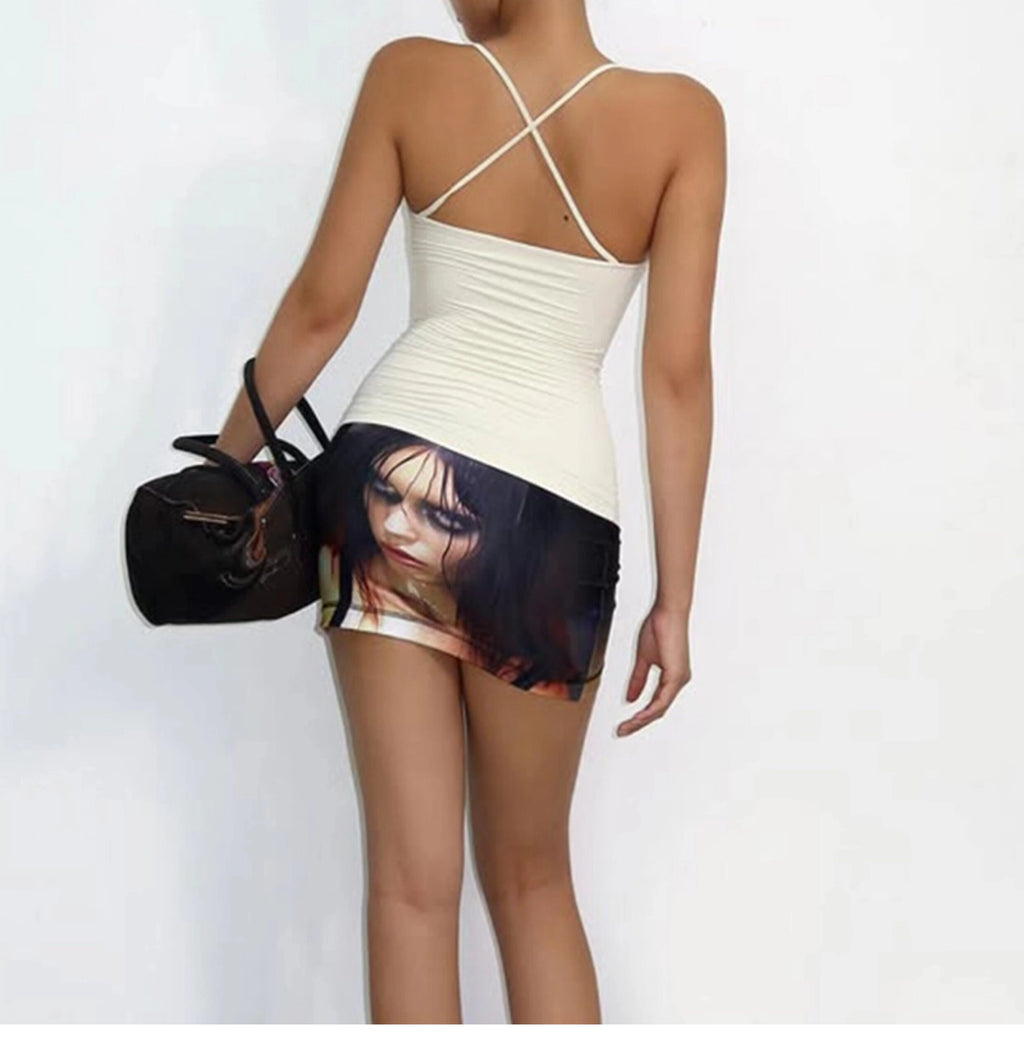 Backless U-Neck Camisole Top [SWFPK2BC]