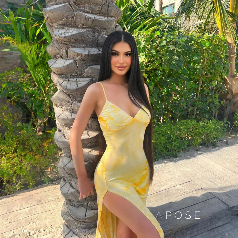 Batya Floral Backless Maxi Dress [OGBO8OMJ]