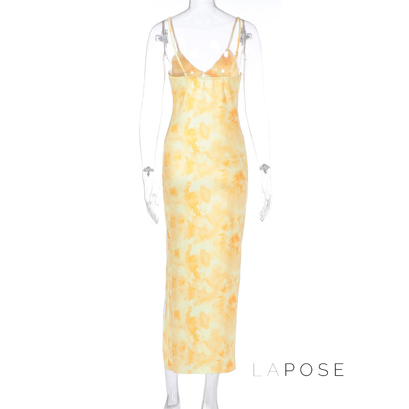 Batya Floral Backless Maxi Dress [PSN2CZ0I]