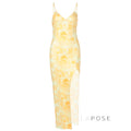 Batya Floral Backless Maxi Dress [911RDDOL]