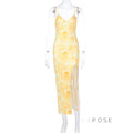 Batya Floral Backless Maxi Dress [7Q6VJHEP]
