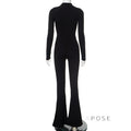 Beckett Utility Flared Jumpsuit [BD0N6NFI]