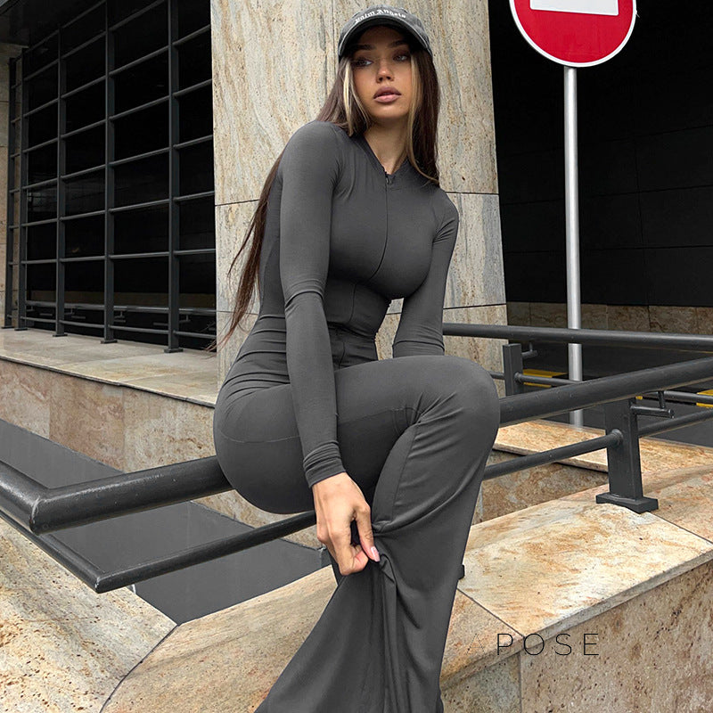 Beckett Utility Flared Jumpsuit [4K9Y6B4B]