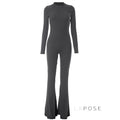 Beckett Utility Flared Jumpsuit [VCQ7VB0F]