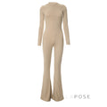 Beckett Utility Flared Jumpsuit [O7BKS57X]