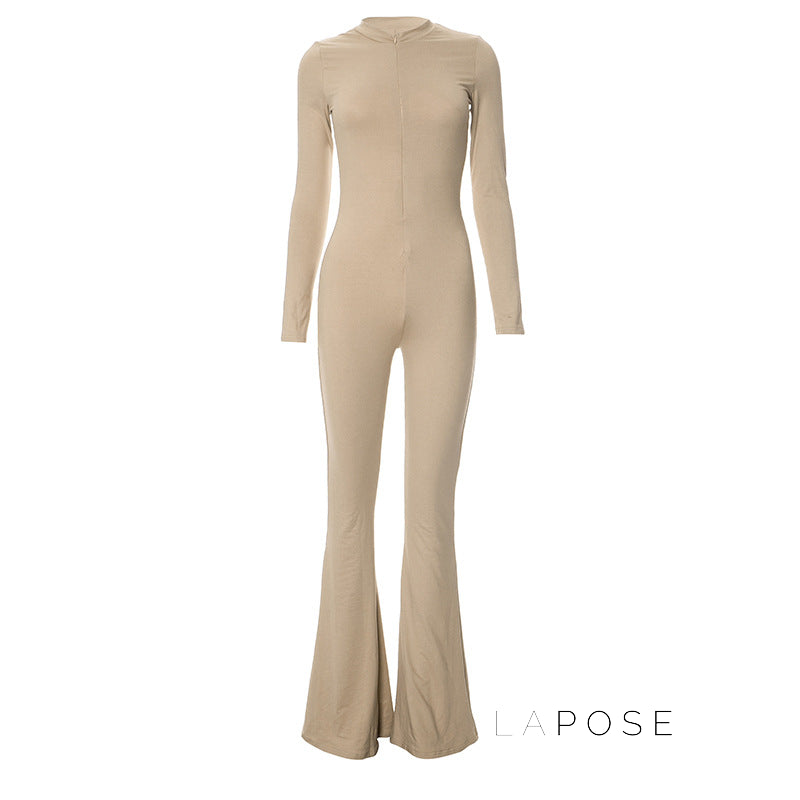 Beckett Utility Flared Jumpsuit [O7BKS57X]
