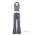 Belky Tailored Vest Pant Set