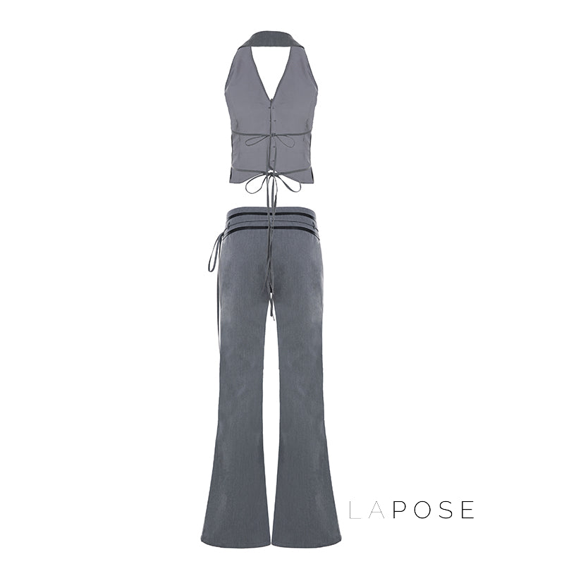Belky Tailored Vest Pant Set