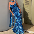 Bennett Printed Backless Maxi Dress [ULOSC2P4]