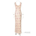 Bentlee Floral Backless Maxi Dress [1QE8ACQI]
