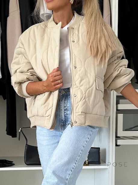 Bentleigh Padded Button Coat [VC788R1K]