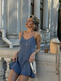 Bernice Ribbed Knit Mini Dress [W65D9RYH]