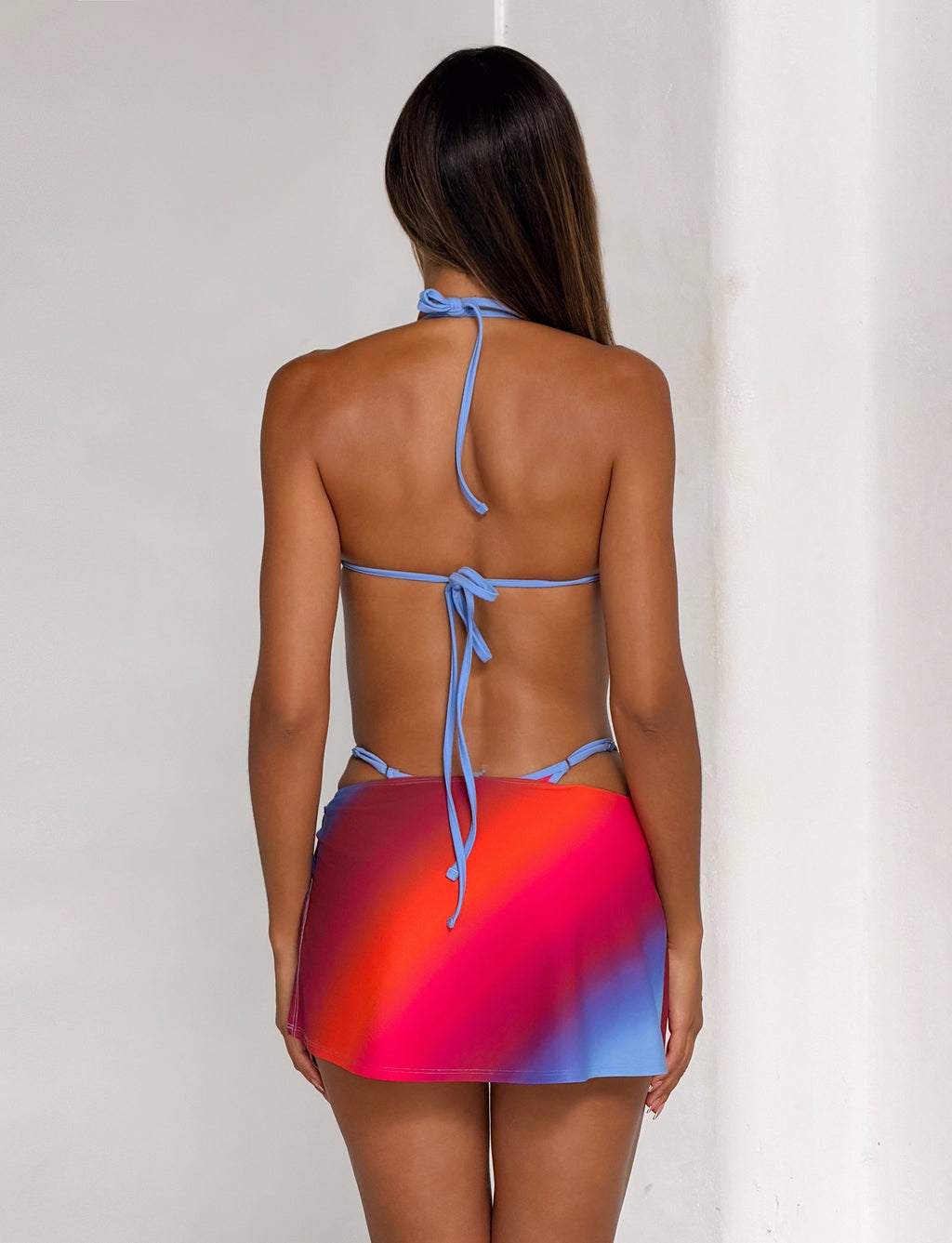 LaPose Blakelee Cielo Ombre Bikini Top