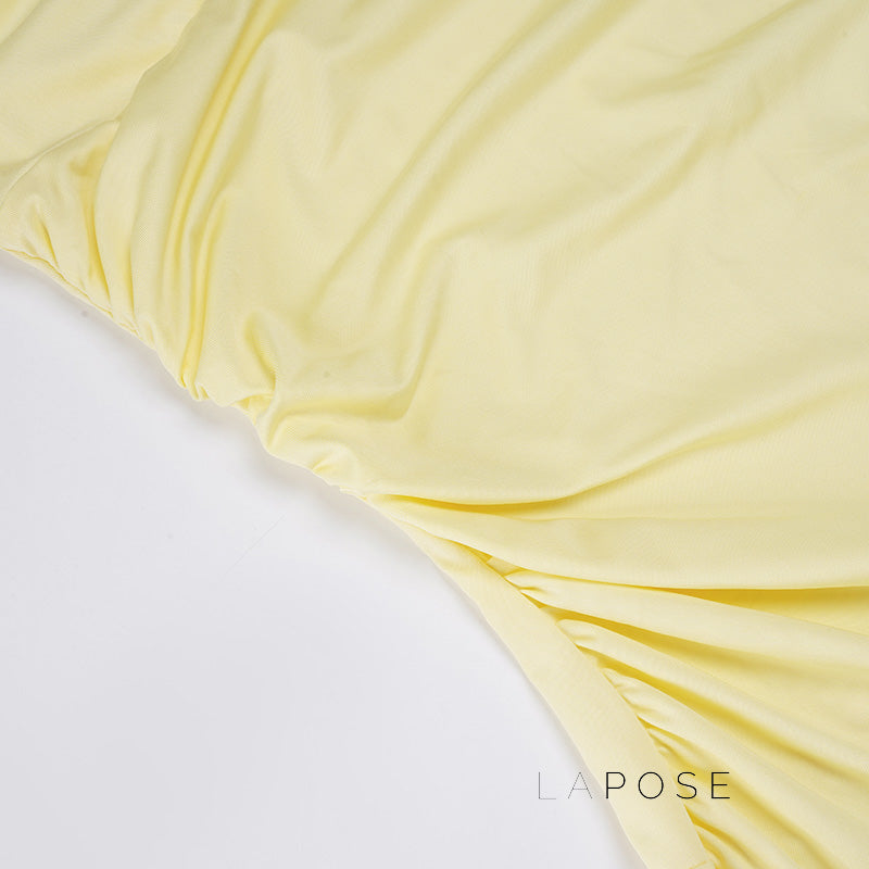 Blakelee Pleated Strappy Mini Dress [KC7VFDUN]