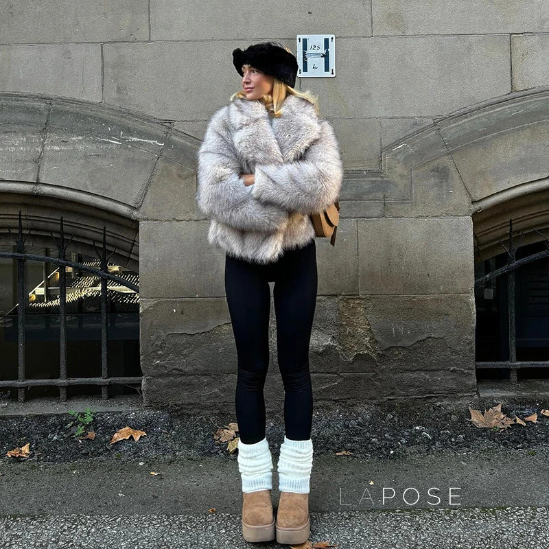 Blakelyn Faux Fur Coat [U4W2D4EB]