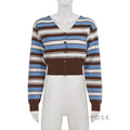 Blakelynn Striped Button Cardigan [K5RKRXTN]