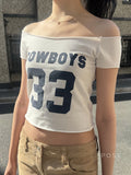 Bobbie Digital Print One Shoulder Crop Top [S3JUI10P]