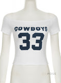 Bobbie Digital Print One Shoulder Crop Top [CIMJV8SG]