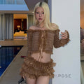 Bobbie Tie-Front Crop Cardigan [Q0S1WQO2]