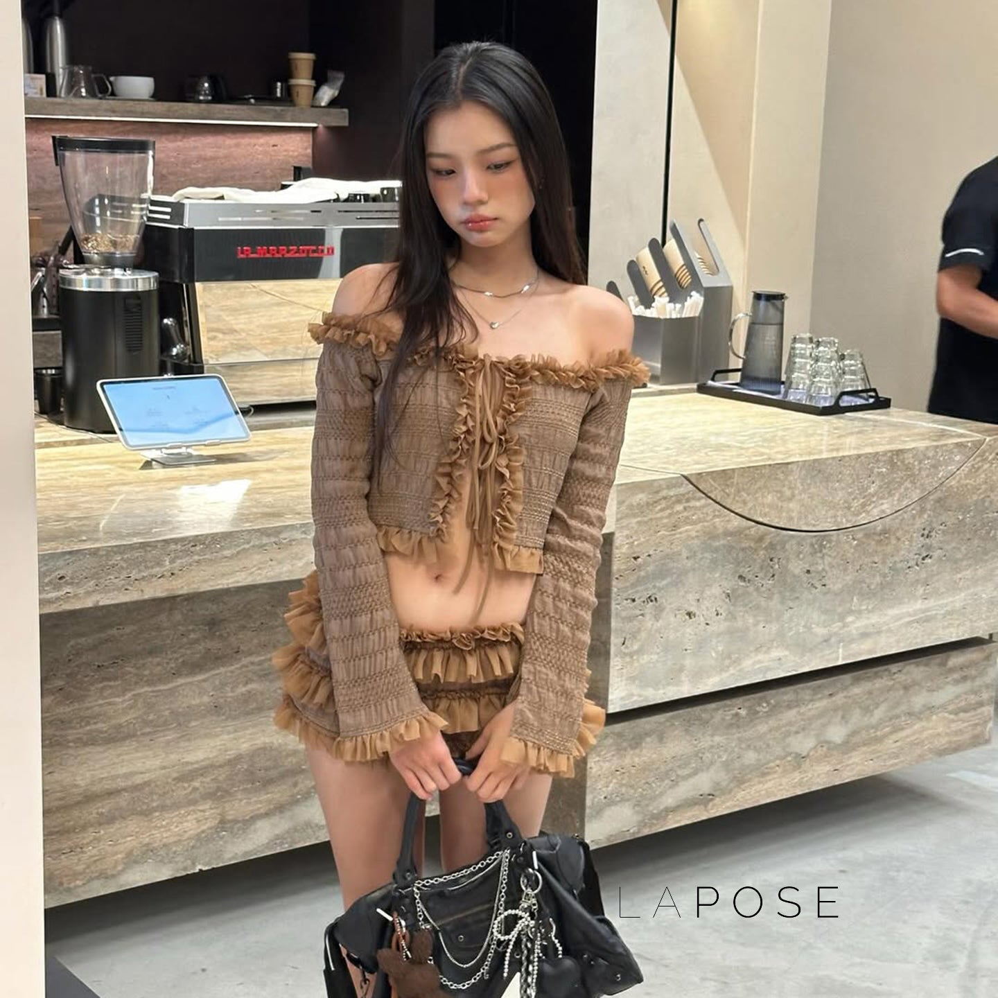 Bobbie Tie-Front Crop Cardigan [OTZRH08T]