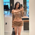 Bobbie Tie-Front Crop Cardigan [71P192O8]