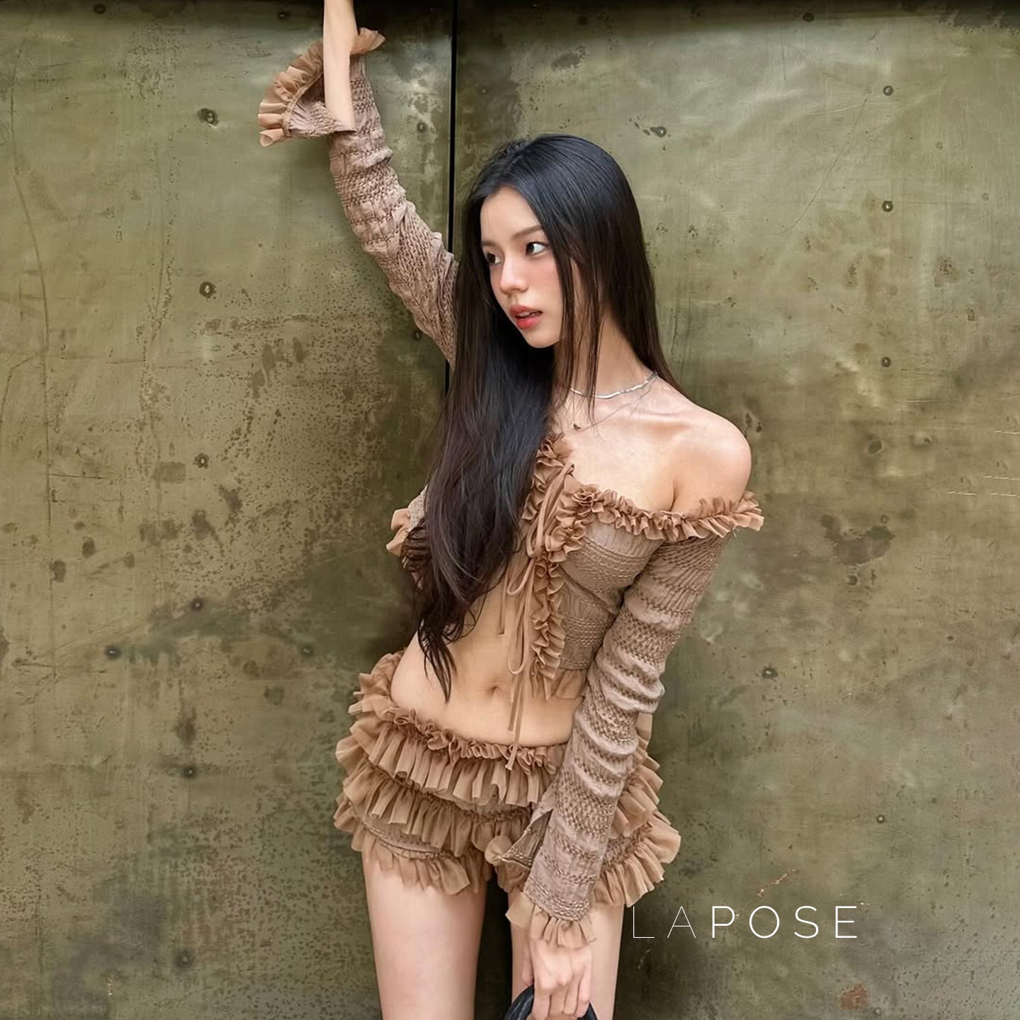 Bobbie Tie-Front Crop Cardigan [C85LU6A0]