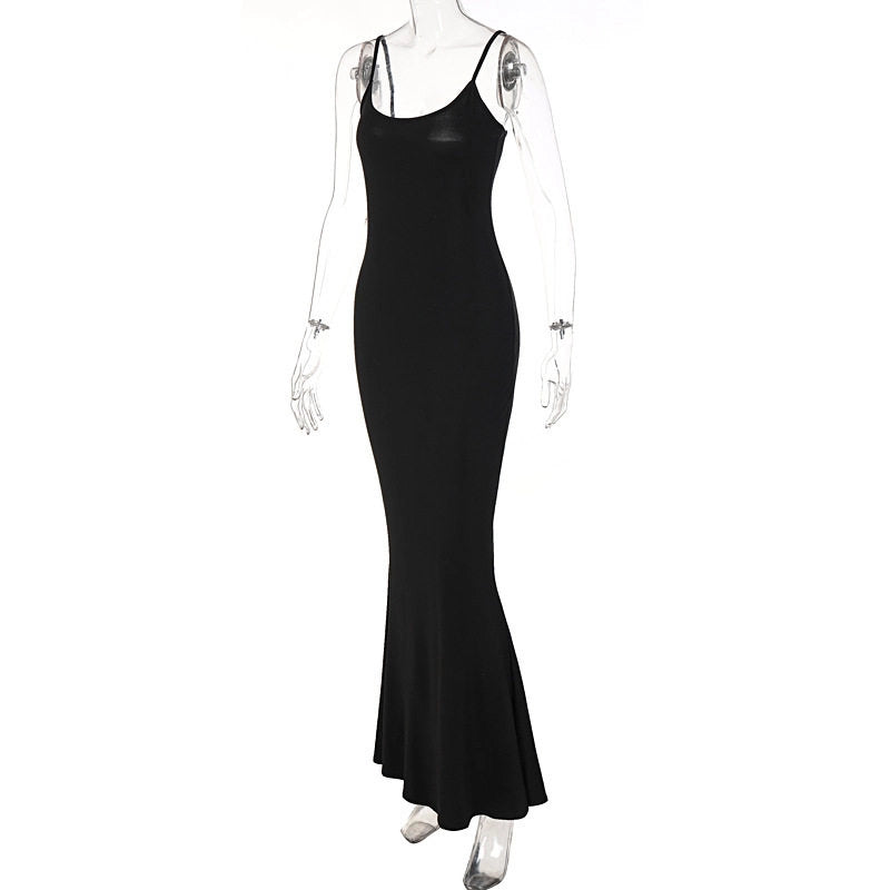 Bodycon Floor-Length Cami Dress [4R1XHDI4]