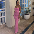 Bodycon Floor-Length Cami Dress [IAH3HBXL]
