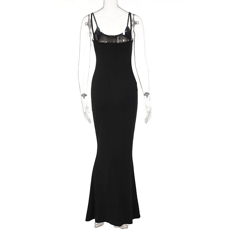Bodycon Floor-Length Cami Dress [1Q0PWOLB]