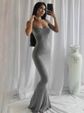Bodycon Floor-Length Cami Dress [HITGMUU7]