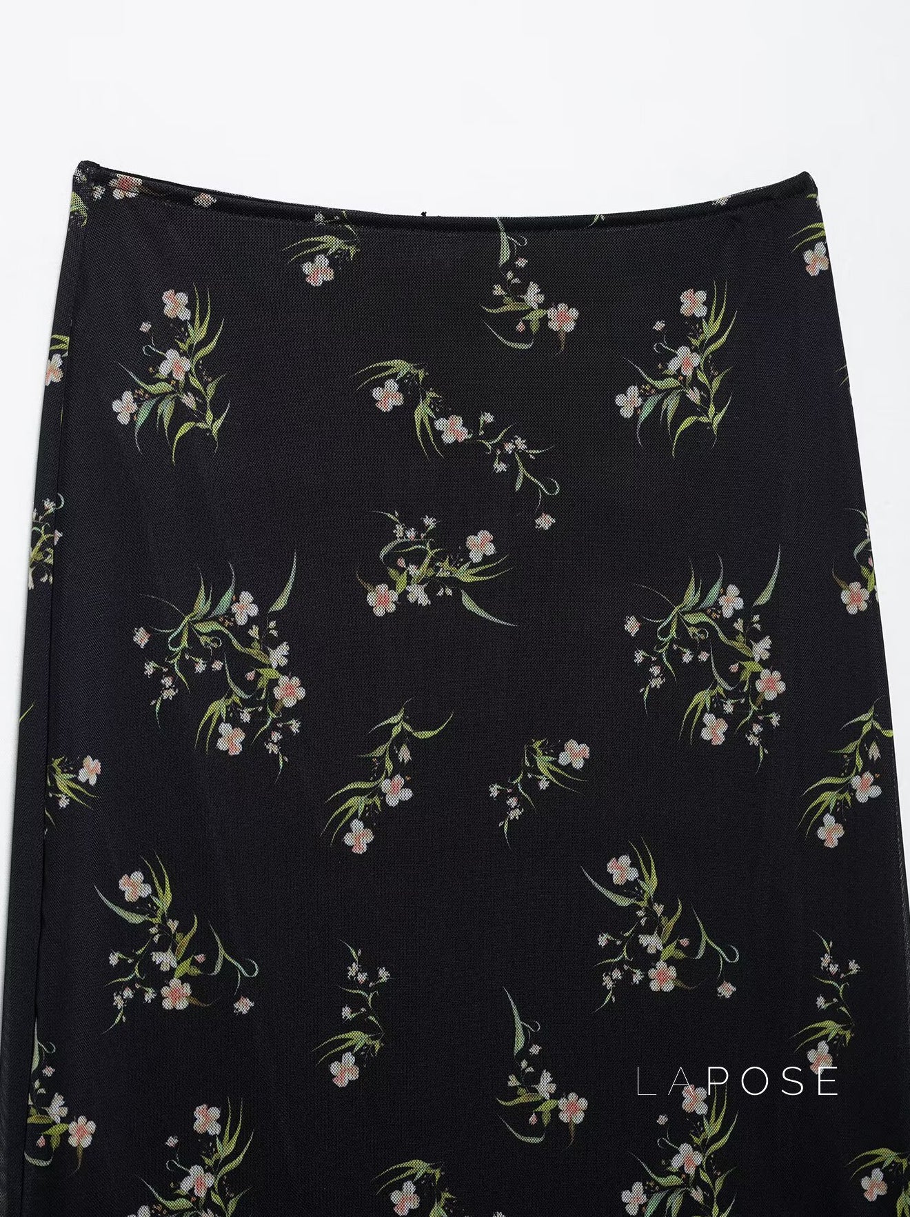 Bracha Printed Tulle Maxi Skirt [GJCNEPK5]