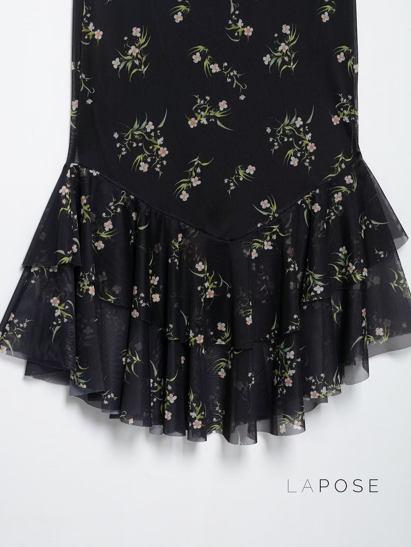 Bracha Printed Tulle Maxi Skirt [A45HY4GG]