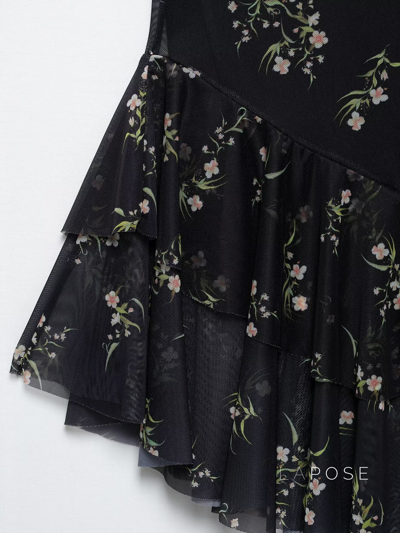 Bracha Printed Tulle Maxi Skirt [C9M3SX8L]