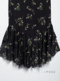 Bracha Printed Tulle Maxi Skirt [A1GOTI25]