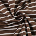 Bracha Striped Ruched One-Shoulder Dress [EHP1YV3C]