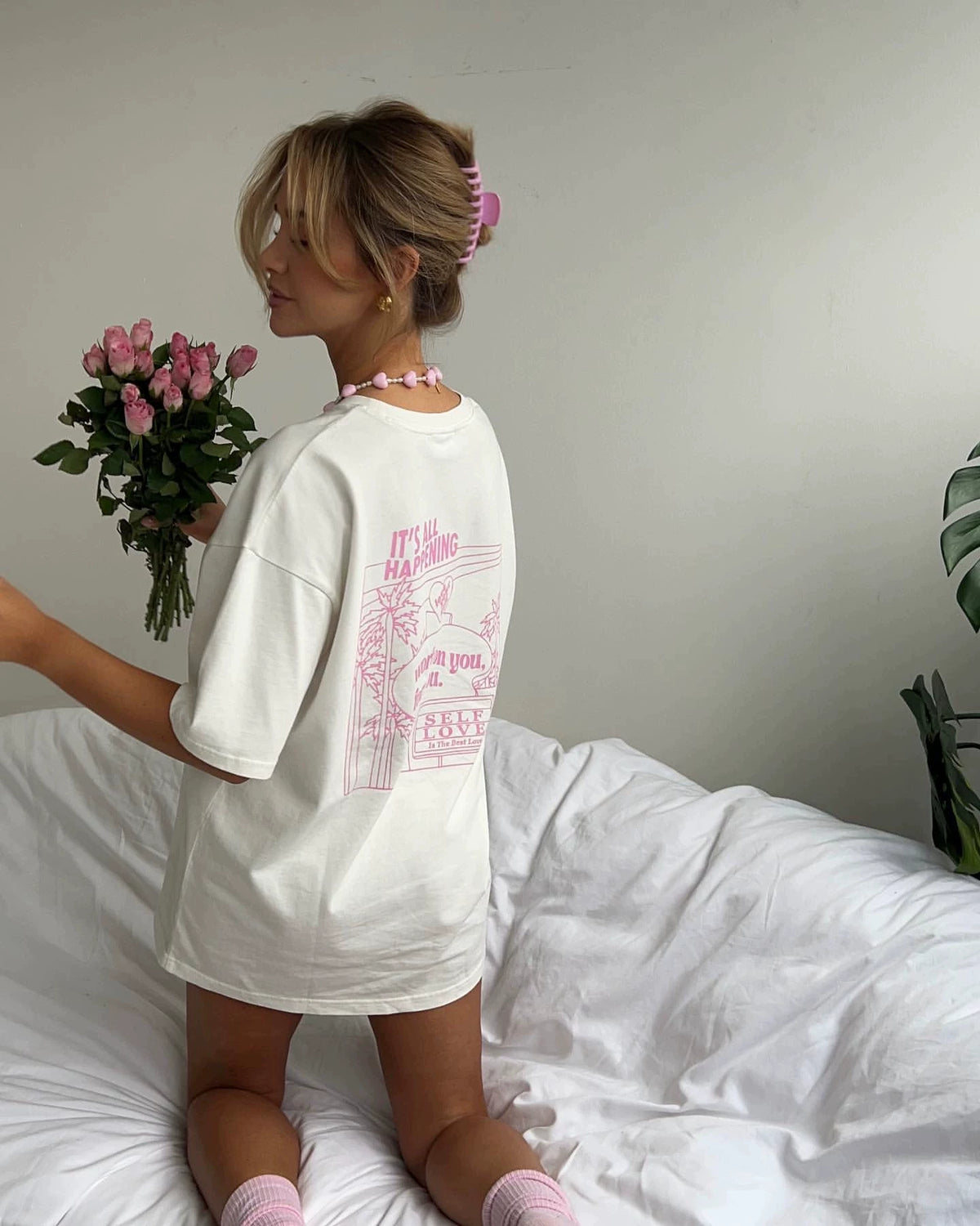 Bradley Oversized Graphic Vintage T-Shirt