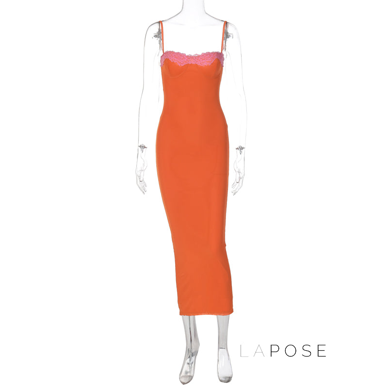 Brailynn Lace Maxi Dress [3FAXLWDA]