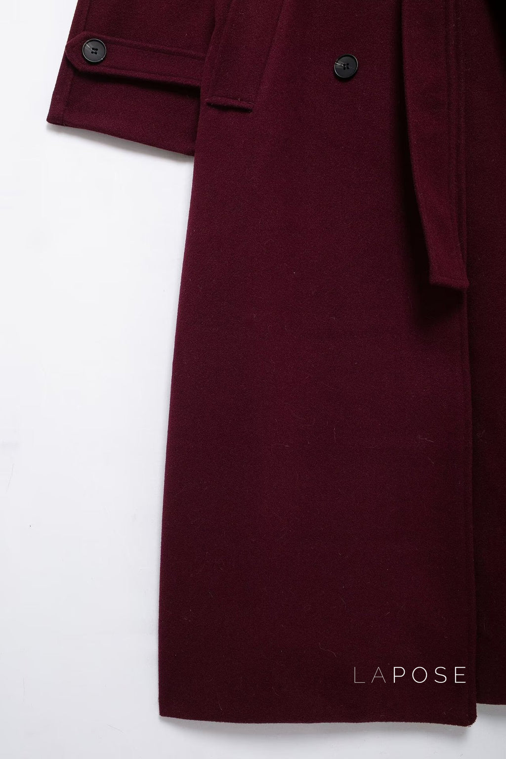 Brenley Double-Breasted Belted Coat [PG9T04WV]