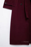 Brenley Double-Breasted Belted Coat [PG9T04WV]