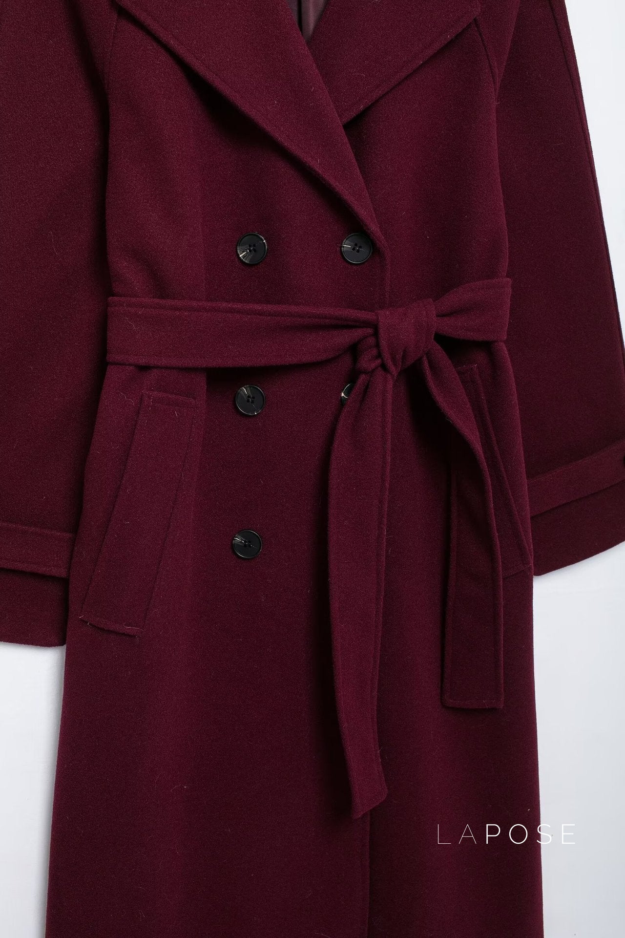 Brenley Double-Breasted Belted Coat [XK35VILD]